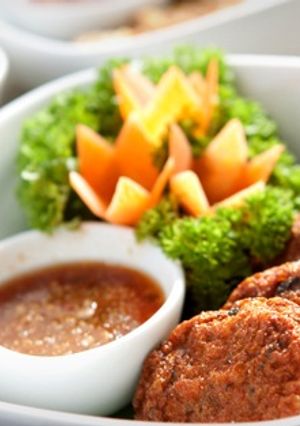 A picture of Thai Fish Cakes.