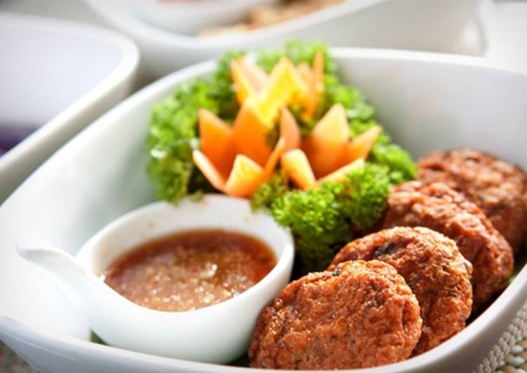 Recipe of Super Quick Homemade Thai Fish Cakes