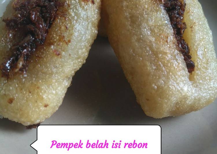 Resep Pempek belah isi rebon yang Bisa Manjain Lidah