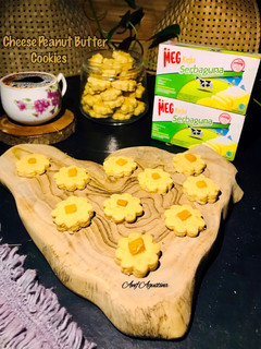 Foto resep Cheese Peanut Butter Cookies