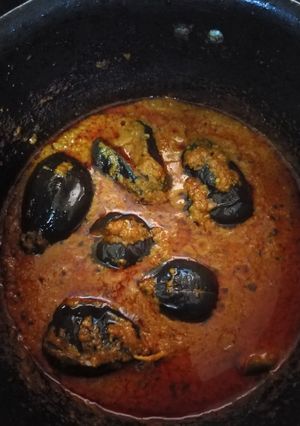 A picture of Bhagary bagain 🍆🍆.