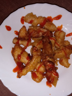 Foto de Tempura de peru com sriracha