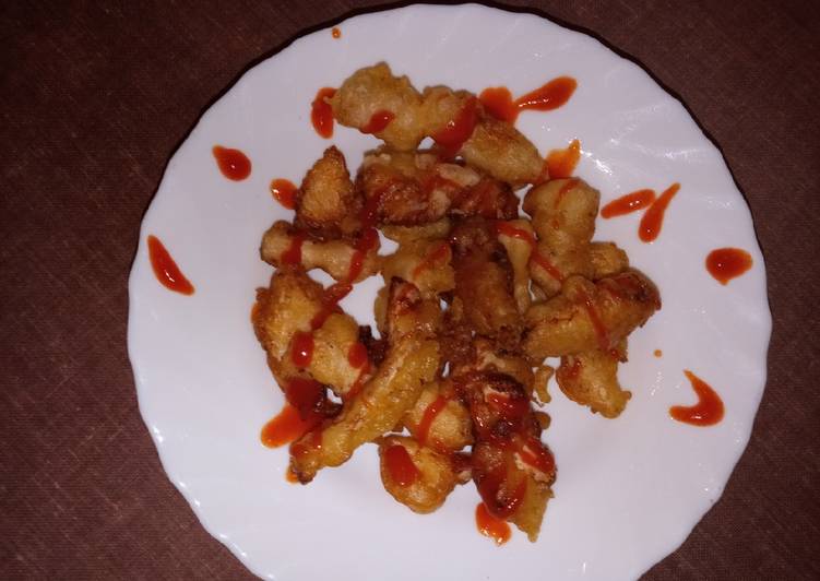 Simple Way to Prepare Speedy Tempura de peru com sriracha