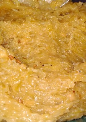 A picture of Lauki halwa.