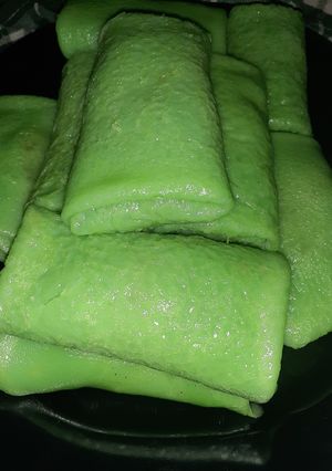 Foto resep Dadar gulung isi unti kelapa