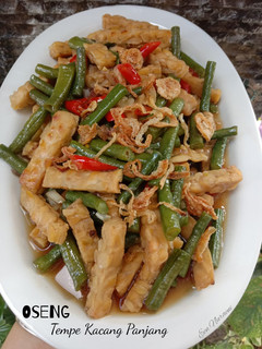 Foto resep Oseng Tempe Kacang Panjang
