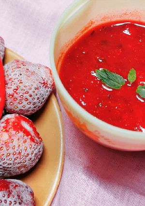 A picture of Strawberry Chutney.