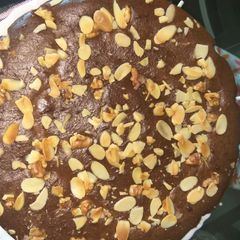 A picture of Almond & walnut wheat cake.