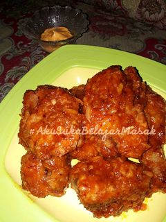 Foto resep Spicy Fire Chicken Ala Richeese
