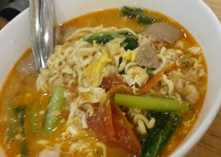 Langkah Mudah untuk Menyiapkan Indomie Tek Tek Dapur Bunda QQ Anti Gagal