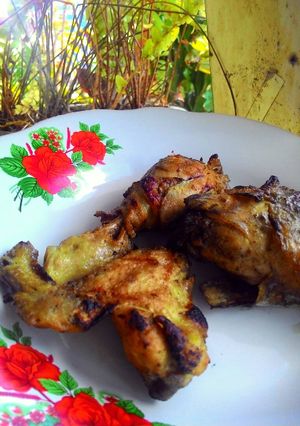 Foto resep Ayam Bakar Padang (dibakar di atas kompor)