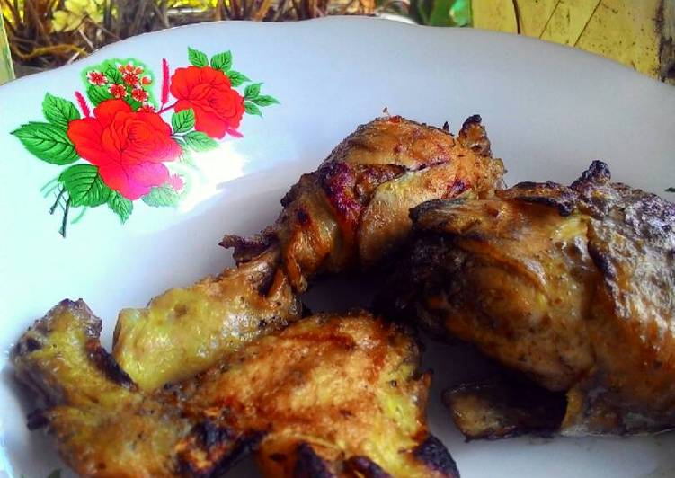 Ayam Bakar Padang (dibakar di atas kompor)