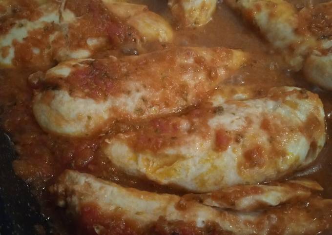 Pollo in pizzaiola