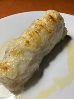 Una foto de Bacalao con all i oli, frito en airFryer
