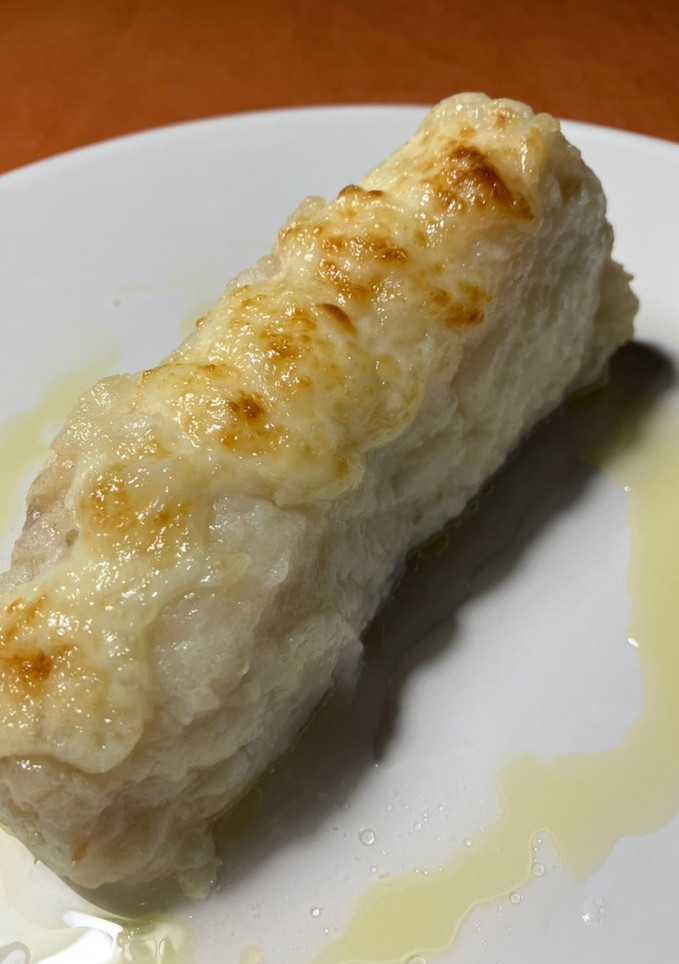 Una foto de Bacalao con all i oli, frito en airFryer