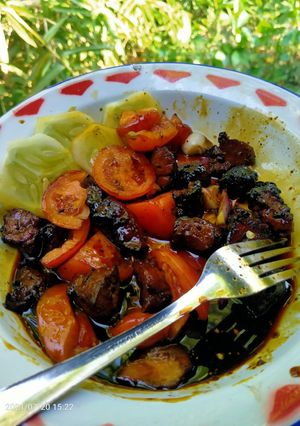 Foto resep Sate kambing sambel kecap