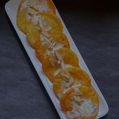 A picture of Bhang Malpua.