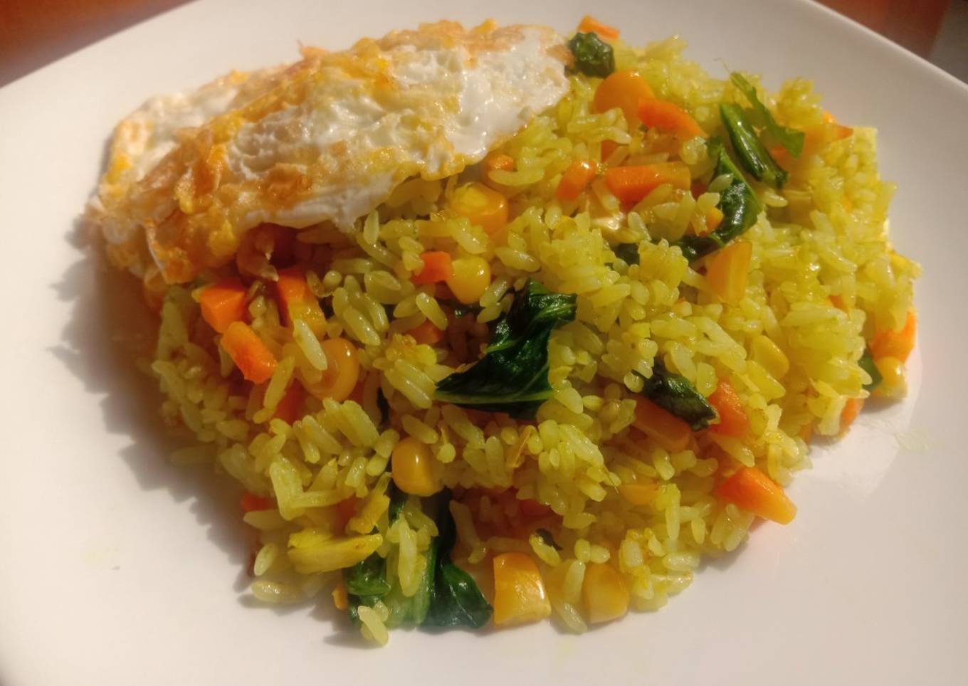 Nasi Goreng Go Green🥕🥒🌽🍅