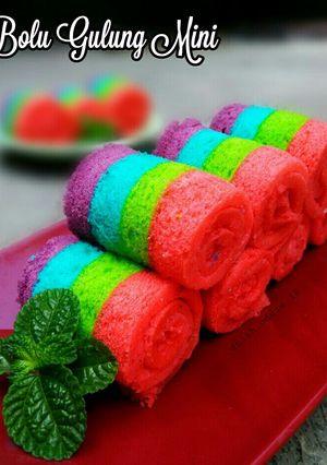 Foto resep Bolu gulung mini