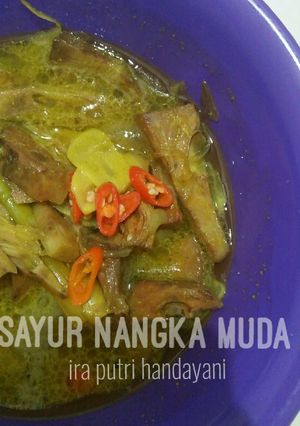Foto resep Sayur nangka muda simpel