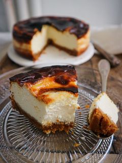 Una foto de Tarta de queso brie y gorgonzola