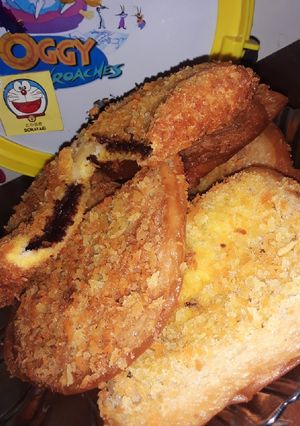Foto resep Roti nuget coklat lumer