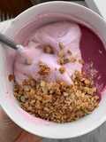 Smoothie Bowl de Framboesa e Beterraba