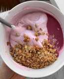 Smoothie Bowl de Framboesa e Beterraba