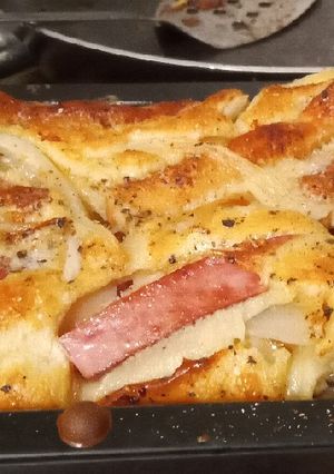 A picture of Toad in the hole.