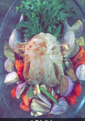 صورة لوصفة صينية دجاج بالفرن🍗