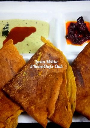 A picture of Besan Bajra Chilla.