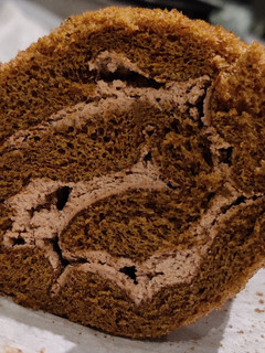 A picture of Japanese Chocolate Swiss Roll Cake.