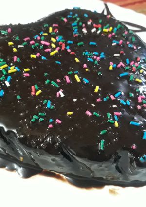 A picture of Easy chocolate cake.