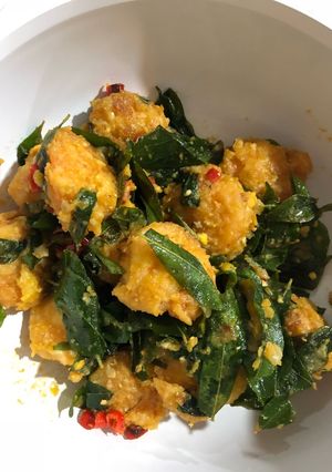 Foto resep Udang telor asin