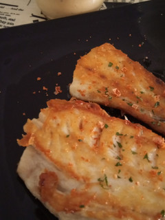 Una foto de Corvina Salvaje a la Plancha con Mayonesa de Yakiniku
