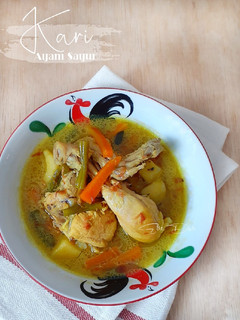 Foto resep Kari Ayam Sayur