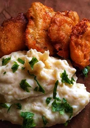 Csirkemell krémsajtos bundában recept fotója
