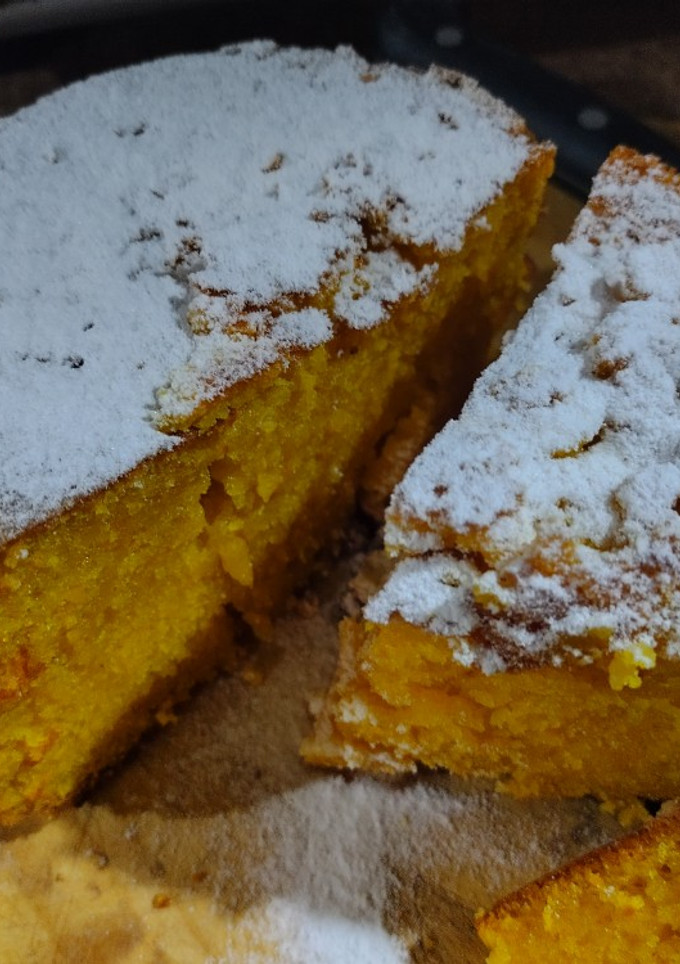 Una foto de Budín de mandarina