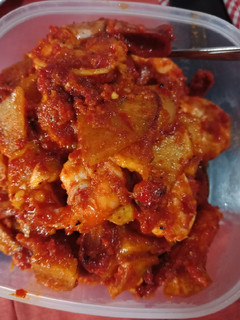 Foto resep Balado udang kentang