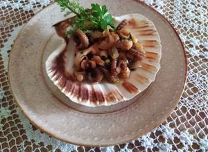 Foto di Polipetti (polpo🐙🐙🐙) al rum