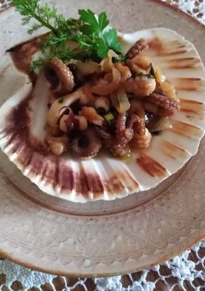 Foto di Polipetti (polpo🐙🐙🐙) al rum