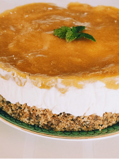 Foto di Cheesecake alle pesche