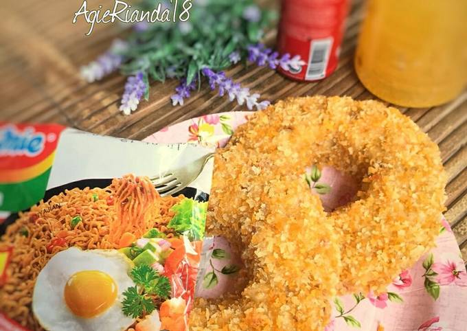 21. Donat Indomie Kekinian #bikinramadhanberkesan