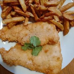 A picture of Fish and chips.