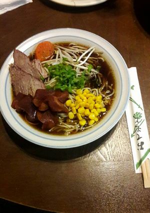 Una foto de Ramen casero