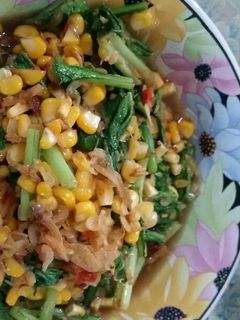 Foto resep Tumis Sawi Jagung Manis