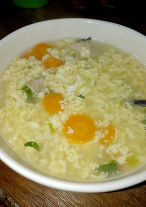 Foto resep Sup Krim Telur Simpel anti amis