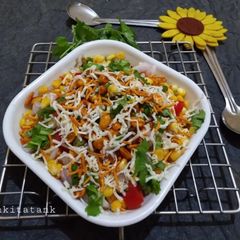 A picture of Sweet corn chaat in five minutes.