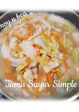 Foto resep Tumis Sayur Simple ala Bea