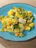 Fresca ensalada campera con toque de curry